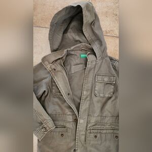 Kids utility jacket 5-8 yo united colors of benetton